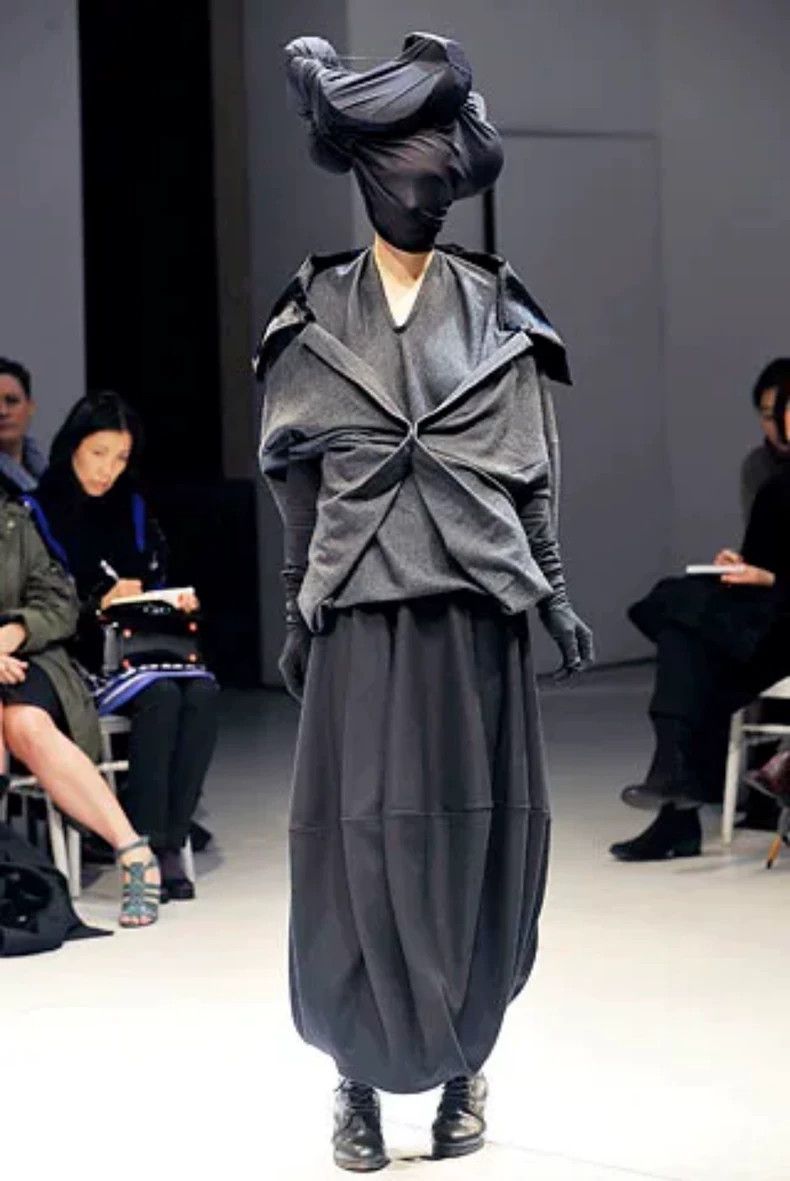 Junya Watanabe Junya Watanabe 2008 Runway Double-Layer Cape Top Size S / US 4 / IT 40 - 2 Thumbnail