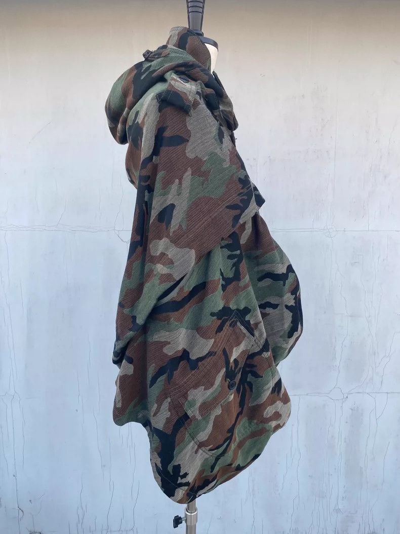 Junya Watanabe Camouflage Cloak Coat