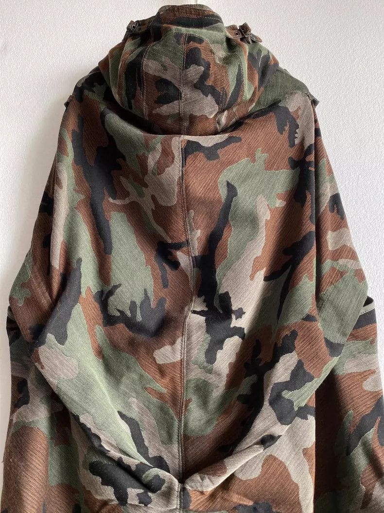 Junya Watanabe Camouflage Cloak Coat