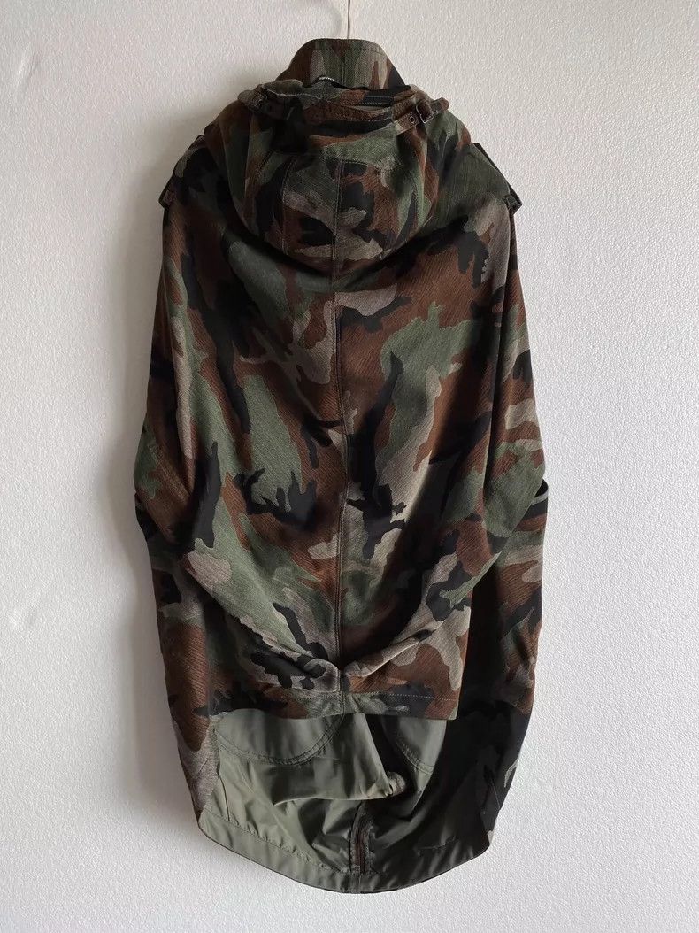 Junya Watanabe Camouflage Cloak Coat