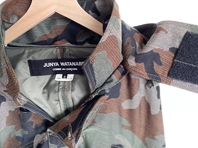 Junya Watanabe Camouflage Cloak Coat