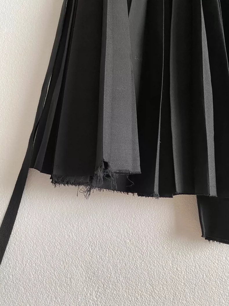 Junya Watanabe Junya Watanabe 1998ss Wool Pleated Skirt Size 26" / US 2 / IT 38 - 6 Thumbnail