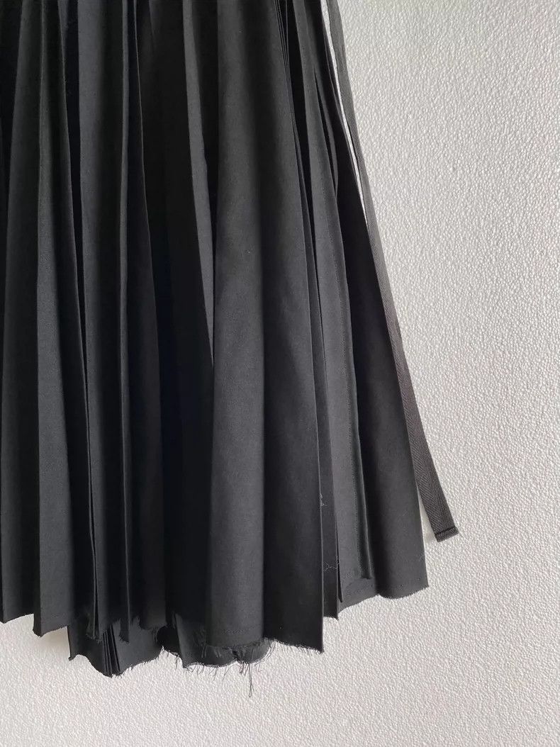 Junya Watanabe Junya Watanabe 1998ss Wool Pleated Skirt Size 26" / US 2 / IT 38 - 4 Thumbnail