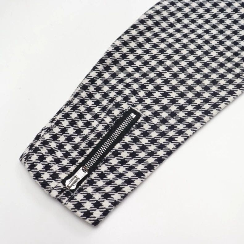 Junya Watanabe Junya Watanabe Houndstooth Moto Jacket Size M / US 6-8 / IT 42-44 - 4 Thumbnail
