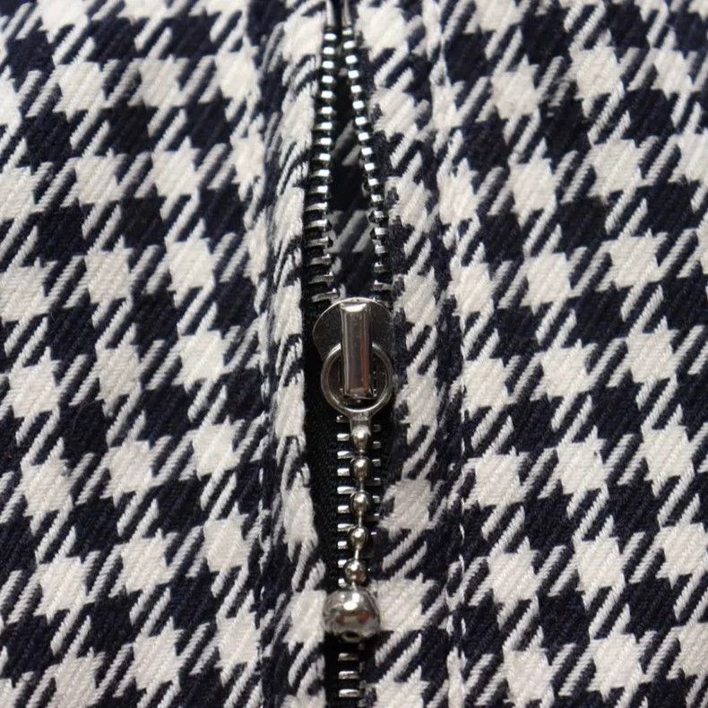 Junya Watanabe Junya Watanabe Houndstooth Moto Jacket Size M / US 6-8 / IT 42-44 - 5 Thumbnail