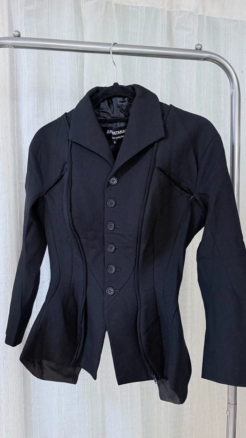 Junya Watanabe Junya Watanabe Black Corset Design Blazer Size M / US 6-8 / IT 42-44 - 4 Thumbnail