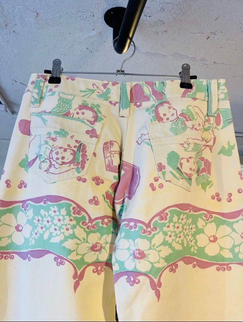 Junya Watanabe Junya Watanabe 2002 SS Floral Flare Pants Size 26" / US 2 / IT 38 - 5 Thumbnail