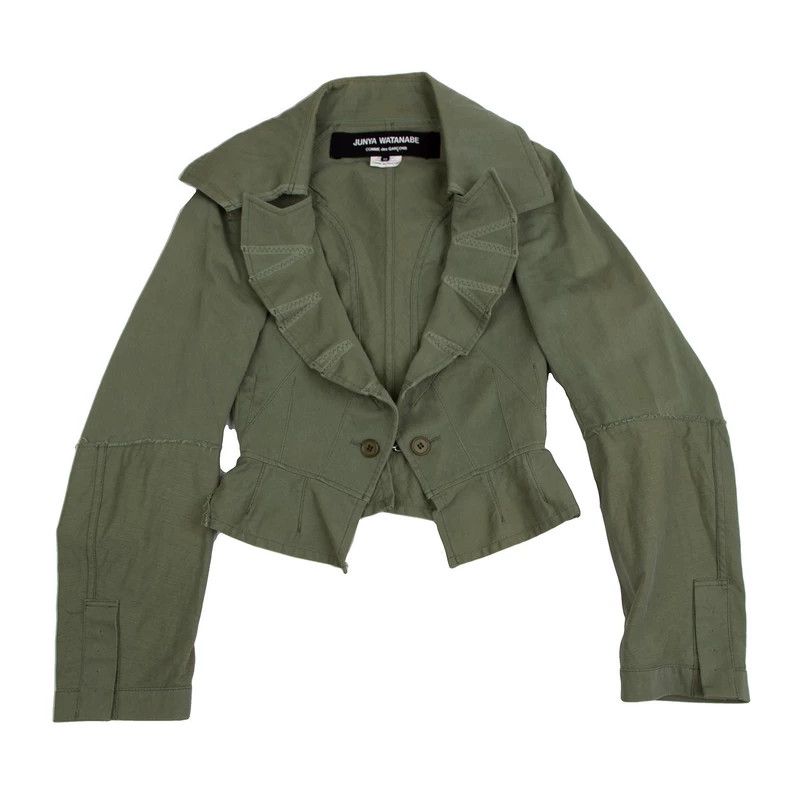 Junya Watanabe JUNYA WATANABE COMME des GARCONS Green Jacket Size S / US 4 / IT 40 - 2 Thumbnail