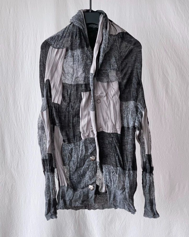 Junya Watanabe Junya Watanabe Deformed Knit Cardigan Size S / US 4 / IT 40 - 6 Thumbnail