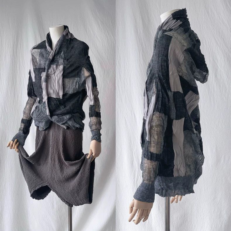 Junya Watanabe Junya Watanabe Deformed Knit Cardigan Size S / US 4 / IT 40 - 4 Thumbnail