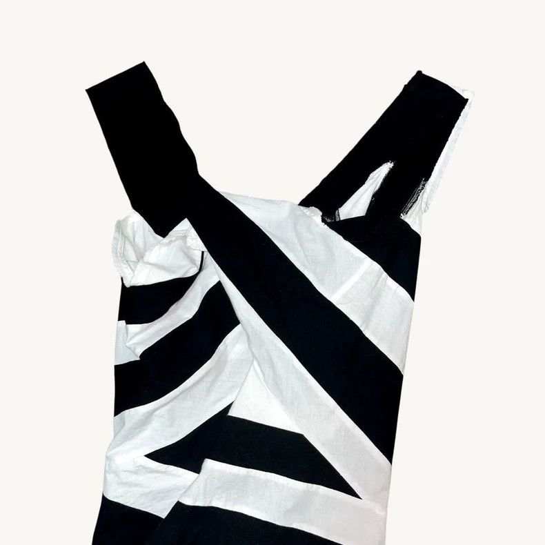 Junya Watanabe Junya Watanabe AD2005 Striped Tank Top Size S / US 4 / IT 40 - 4 Thumbnail