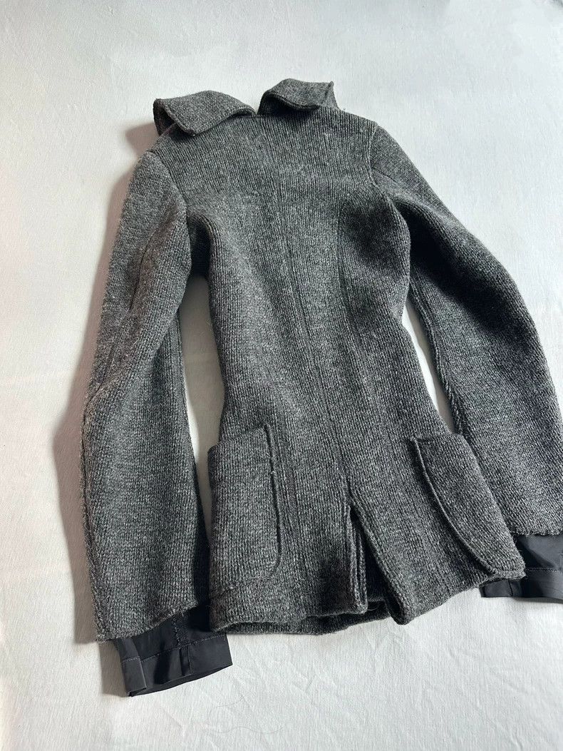 Junya Watanabe Junya Watanabe Asymmetric Wool Jacket Size S / US 4 / IT 40 - 4 Thumbnail