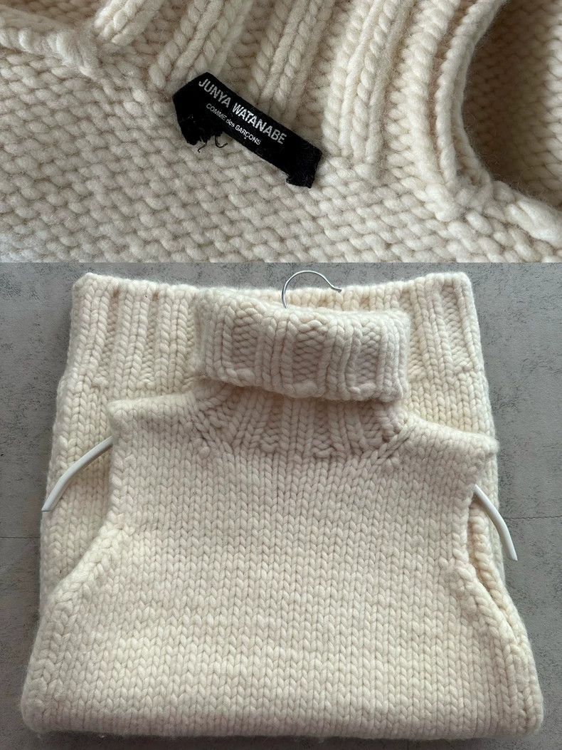 Junya Watanabe Junya Watanabe 1997 Wool Sleeveless Sweater Size S / US 4 / IT 40 - 9 Thumbnail