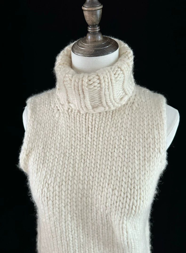 Junya Watanabe Junya Watanabe 1997 Wool Sleeveless Sweater Size S / US 4 / IT 40 - 5 Thumbnail