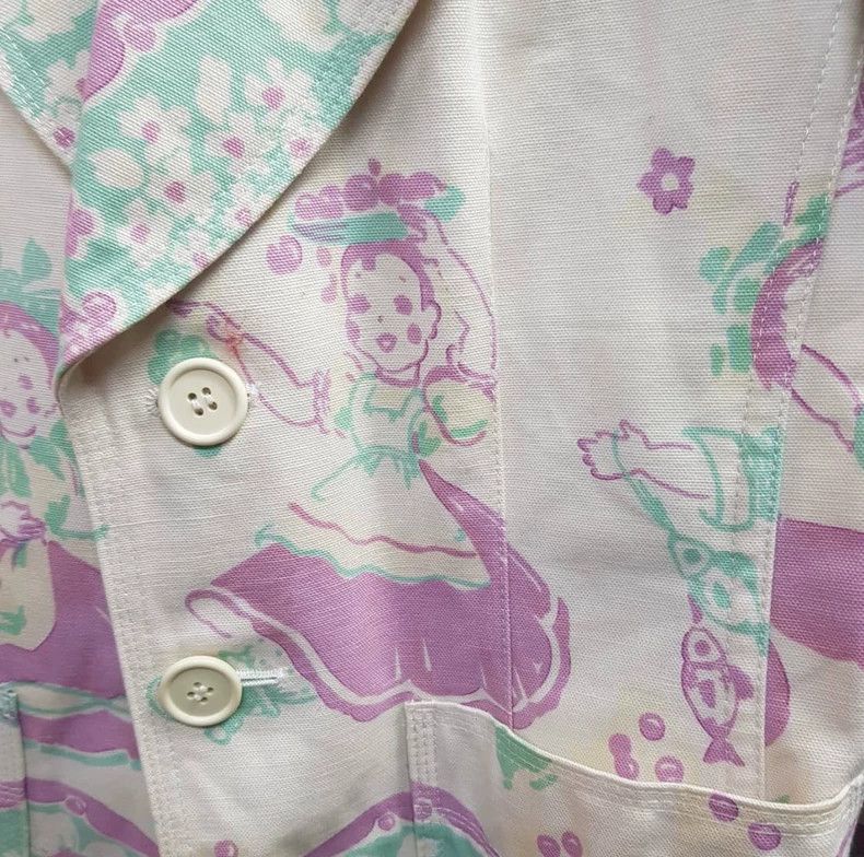 Junya Watanabe Junya Watanabe Printed Women's Blazer Size M / US 6-8 / IT 42-44 - 3 Thumbnail