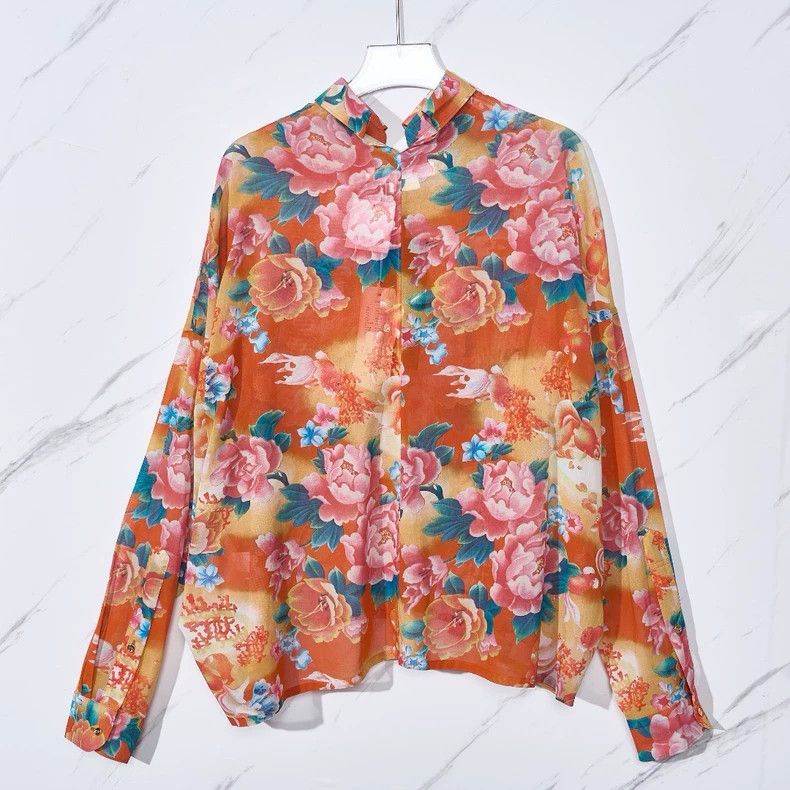 Junya Watanabe Junya Watanabe Floral Beach Shirt Size M / US 6-8 / IT 42-44 - 4 Thumbnail