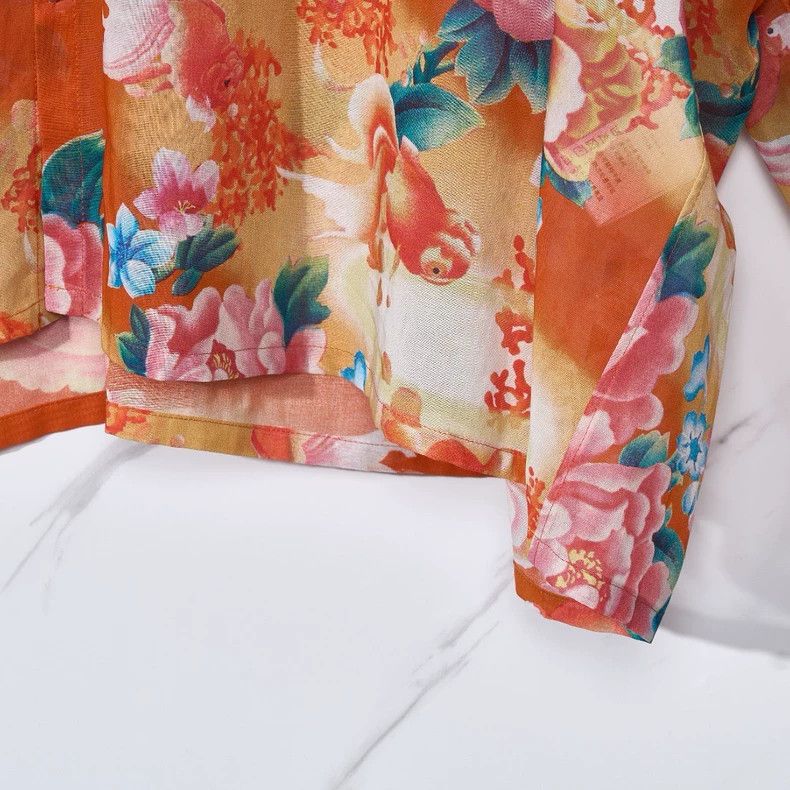 Junya Watanabe Junya Watanabe Floral Beach Shirt Size M / US 6-8 / IT 42-44 - 3 Thumbnail
