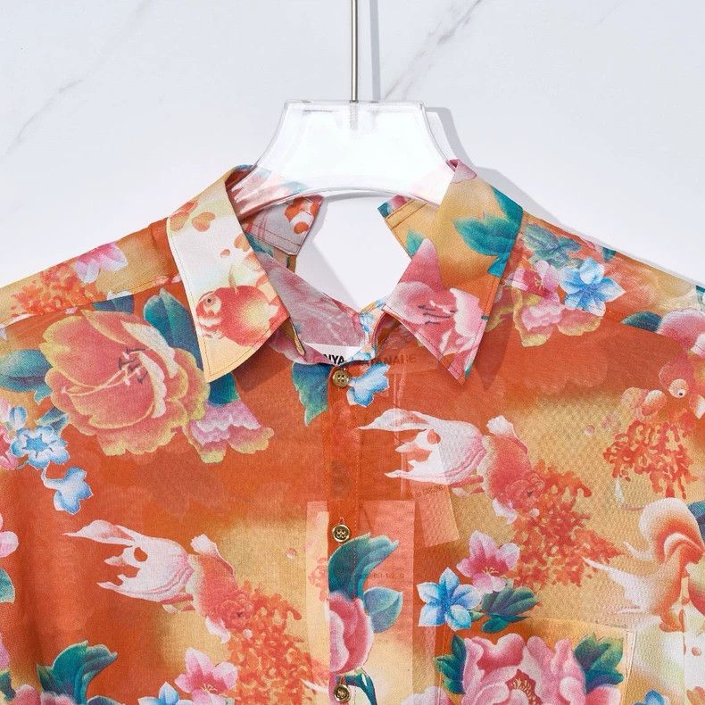 Junya Watanabe Junya Watanabe Floral Beach Shirt Size M / US 6-8 / IT 42-44 - 2 Thumbnail