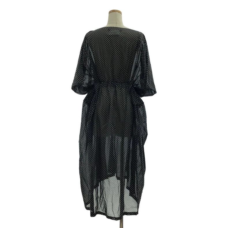 Junya Watanabe JUNYA WATANABE Polka Dot Asymmetric Dress Size M / US 6-8 / IT 42-44 - 4 Thumbnail