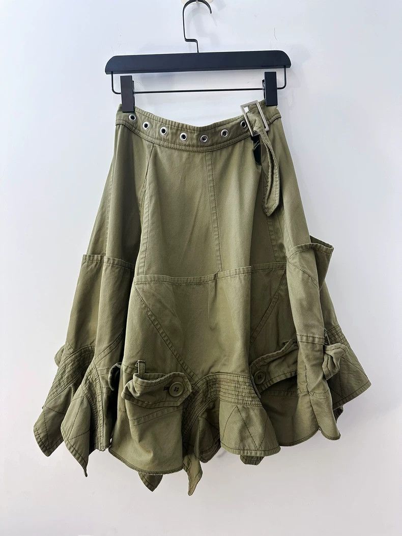 Junya Watanabe Junya Watanabe Military Deconstructed Skirt Size 33" - 5 Thumbnail