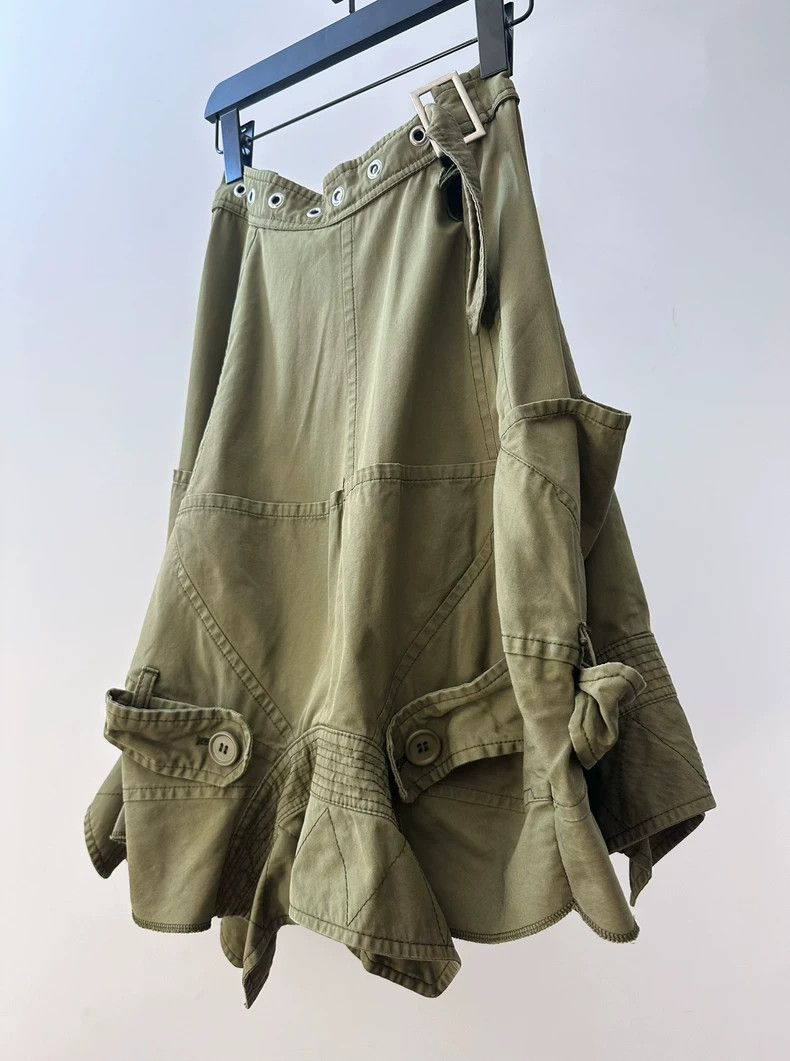 Junya Watanabe Junya Watanabe Military Deconstructed Skirt Size 33" - 4 Thumbnail