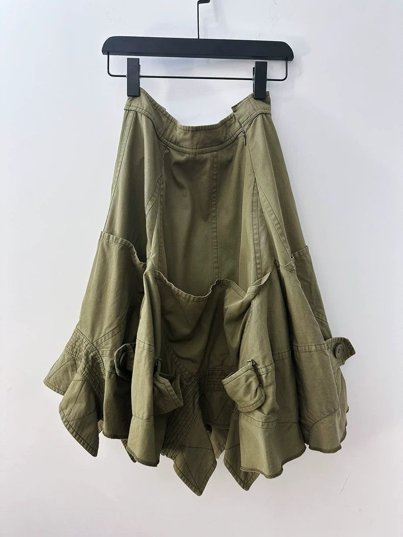 Junya Watanabe Junya Watanabe Military Deconstructed Skirt Size 33" - 7 Thumbnail