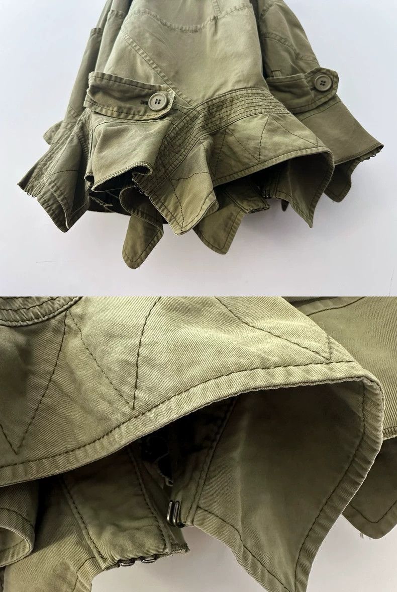 Junya Watanabe Junya Watanabe Military Deconstructed Skirt Size 33" - 6 Thumbnail