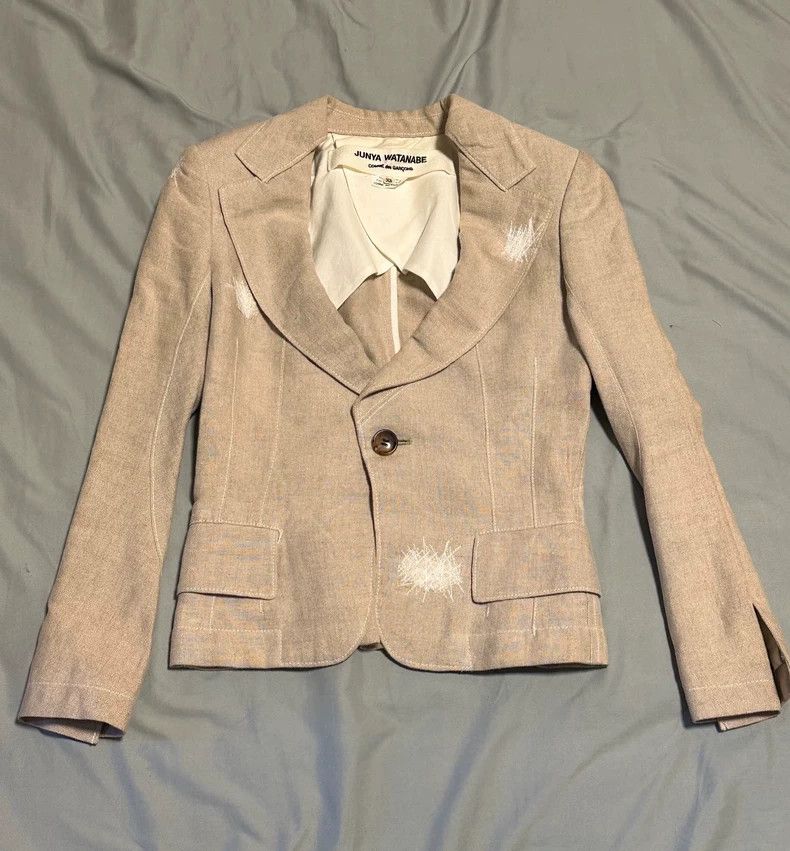 Junya Watanabe Junya Watanabe 2009SS Embroidered Blazer Size XS / US 0-2 / IT 36-38 - 2 Thumbnail