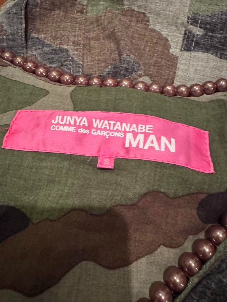 Junya Watanabe Junya Watanabe AD2003 Camo Beaded Top Size S / US 4 / IT 40 - 7 Thumbnail