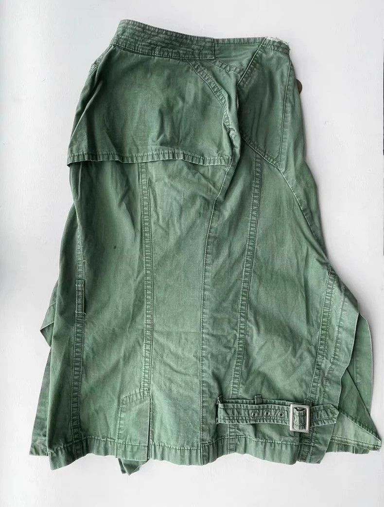 Junya Watanabe Junya Watanabe 06AW Deconstructed Military Skirt Size 27" / US 4 / IT 40 - 7 Thumbnail
