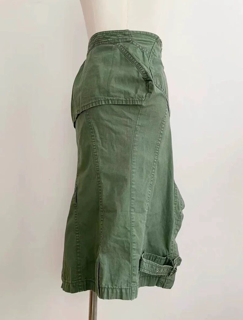 Junya Watanabe Junya Watanabe 06AW Deconstructed Military Skirt Size 27" / US 4 / IT 40 - 3 Thumbnail
