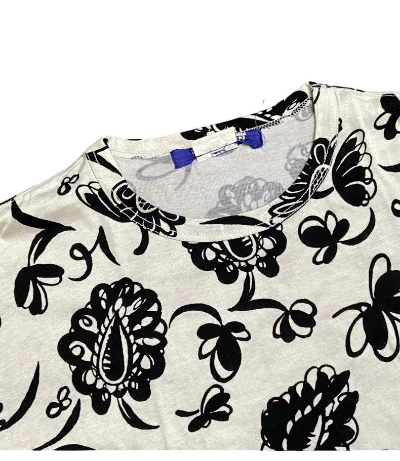 Junya Watanabe JUNYA WATANABE MAN Floral Print Tee Size M / US 6-8 / IT 42-44 - 4 Thumbnail
