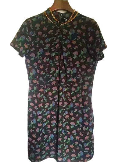 Junya Watanabe Junya Watanabe CDG Print Metal Collar Dress Size XS / US 0-2 / IT 36-38 - 5 Thumbnail