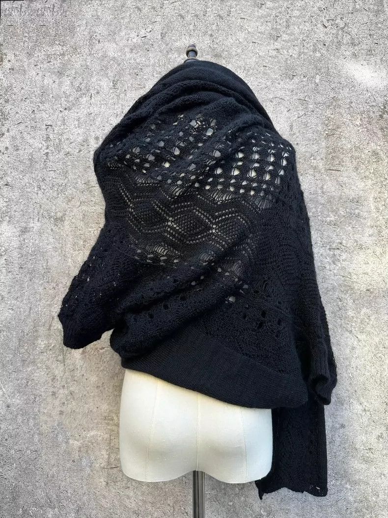 Junya Watanabe Junya Watanabe Deconstructed Knit Scarf Top Size S / US 4 / IT 40 - 3 Thumbnail