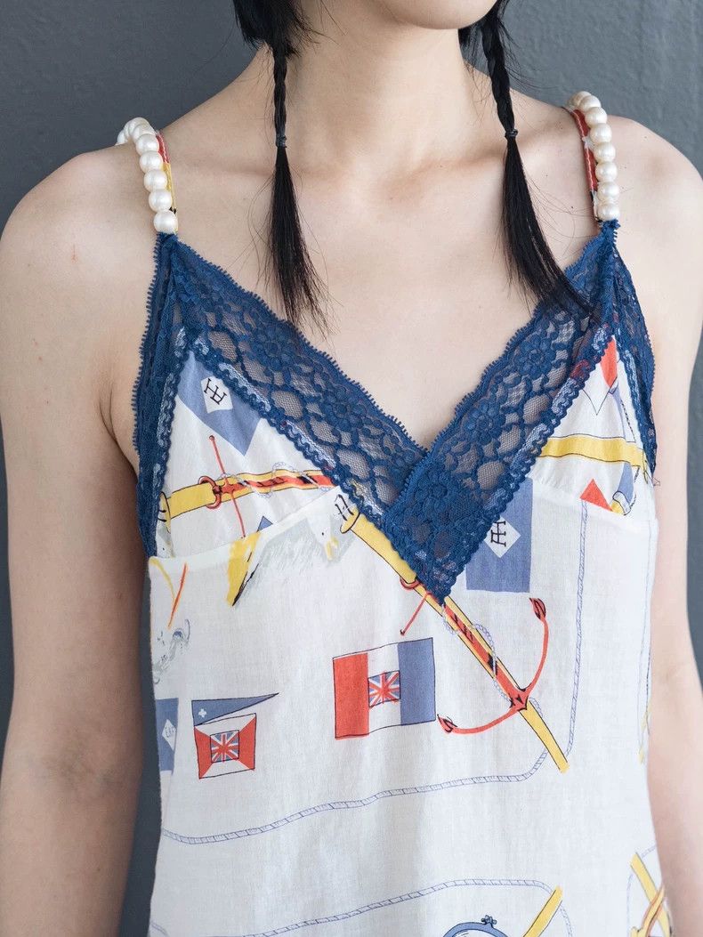 Junya Watanabe Junya Watanabe Pearl Lace Camisole Top Size S / US 4 / IT 40 - 4 Thumbnail