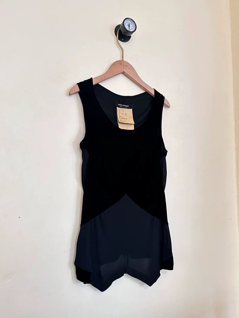 Junya Watanabe Junya Watanabe CDG Velvet Panel Tank Top Size M / US 6-8 / IT 42-44 - 4 Thumbnail