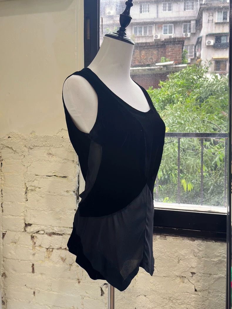 Junya Watanabe Junya Watanabe CDG Velvet Panel Tank Top Size M / US 6-8 / IT 42-44 - 2 Thumbnail