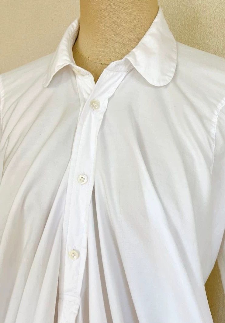 Junya Watanabe Junya Watanabe White Shirt Dress Size XS / US 0-2 / IT 36-38 - 4 Thumbnail
