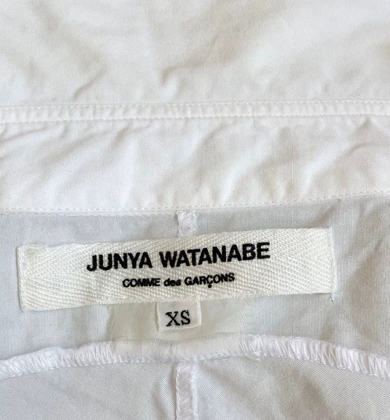 Junya Watanabe Junya Watanabe White Shirt Dress Size XS / US 0-2 / IT 36-38 - 7 Thumbnail