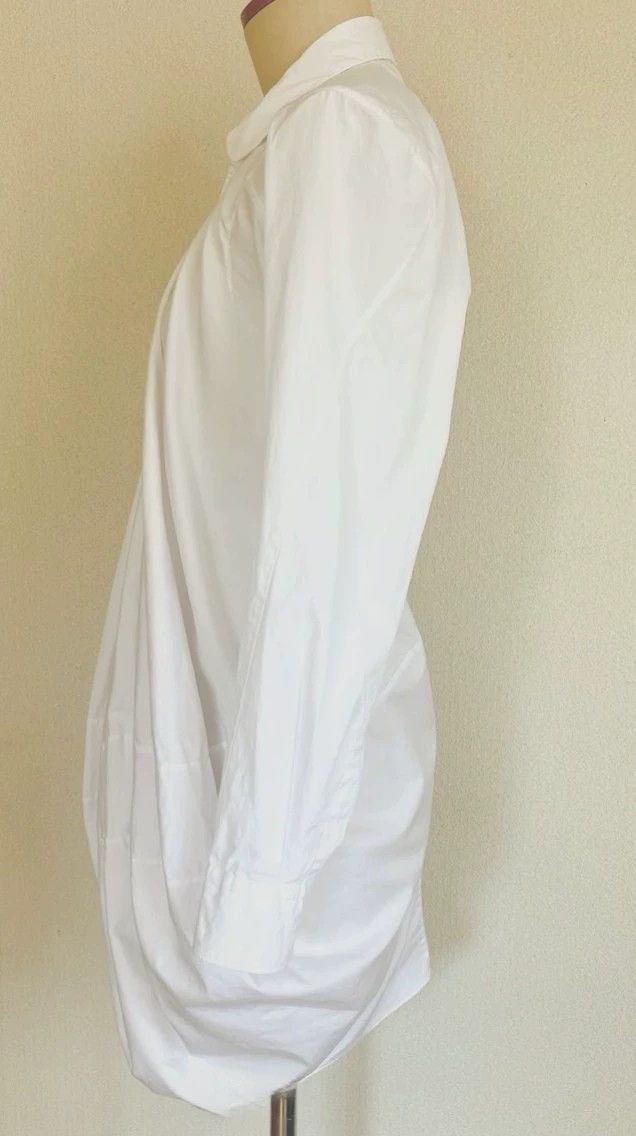 Junya Watanabe Junya Watanabe White Shirt Dress Size XS / US 0-2 / IT 36-38 - 3 Thumbnail