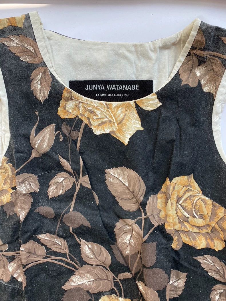 Junya Watanabe Junya Watanabe 1996 Runway Floral Dress Size M / US 6-8 / IT 42-44 - 5 Thumbnail