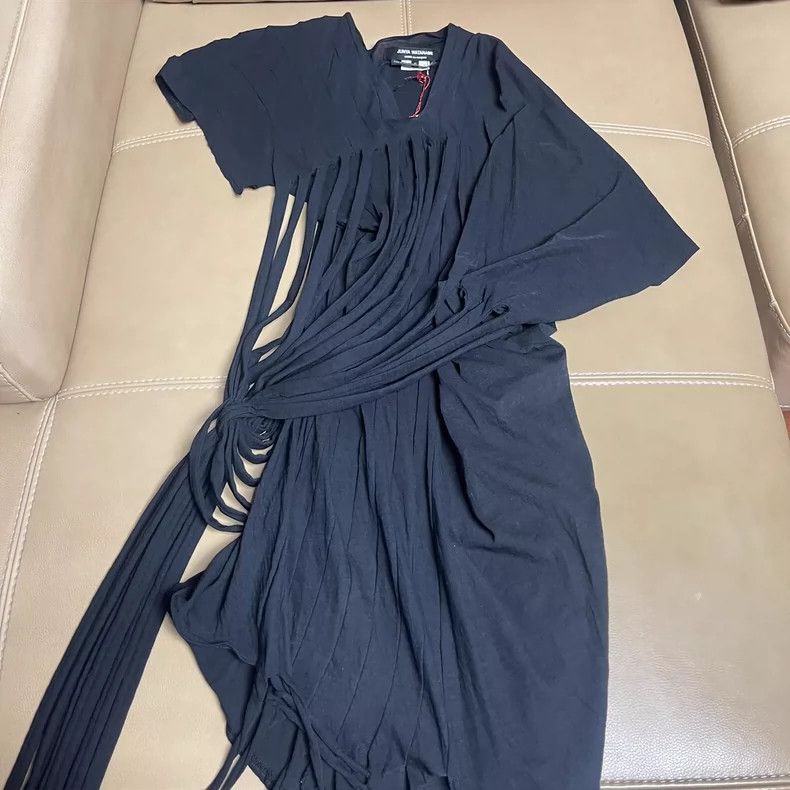 Junya Watanabe JUNYA WATANABE Asymmetric Ruched Dress Size S / US 4 / IT 40 - 2 Thumbnail