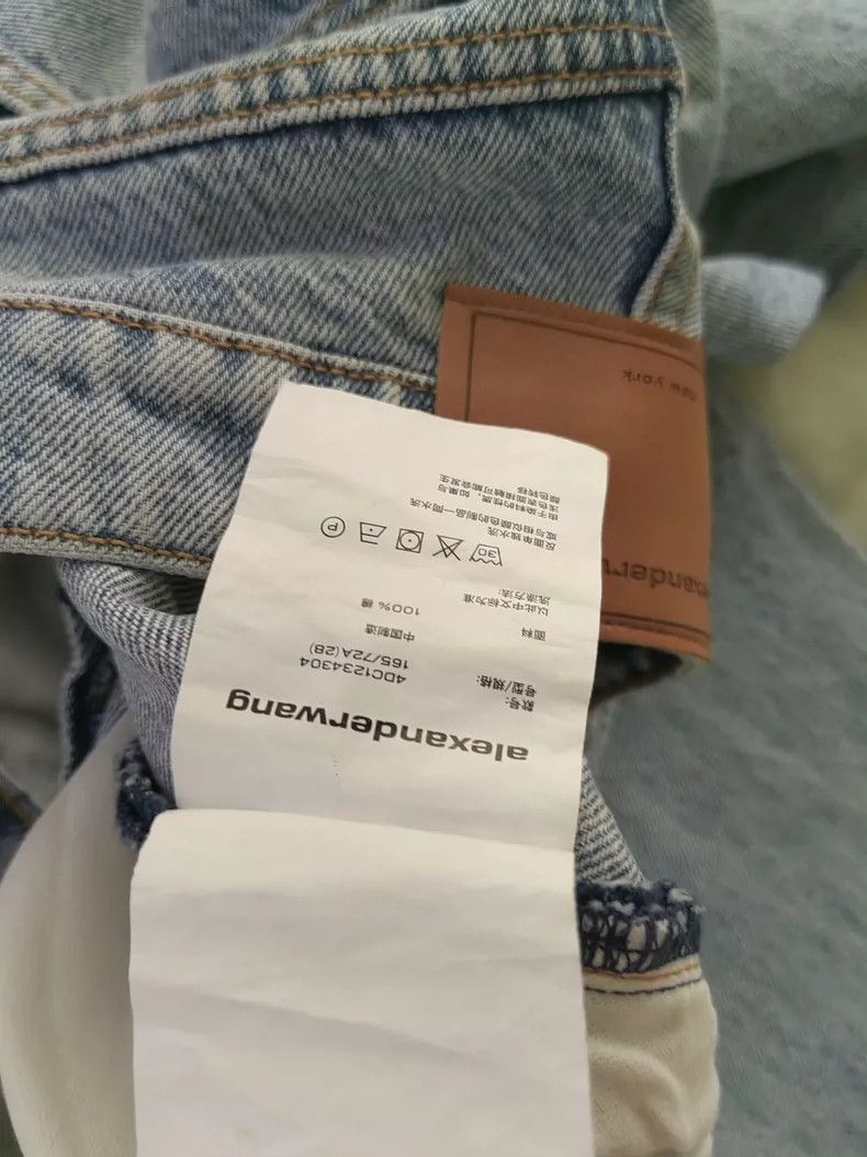 Alexander Wang Alexanderwang Blue Denim Jeans Size 28" / US 6 / IT 42 - 5 Thumbnail