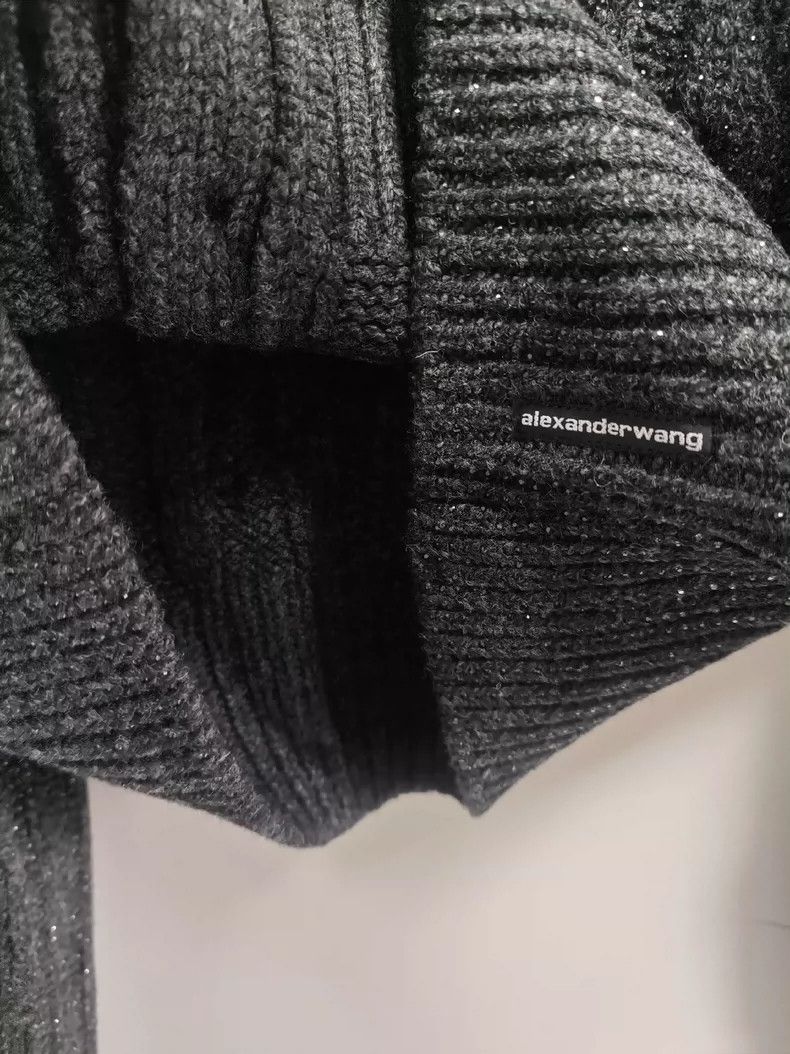 Alexander Wang Alexander Wang FW24 Crewneck Crystal Button Sweater Size S / US 4 / IT 40 - 6 Thumbnail