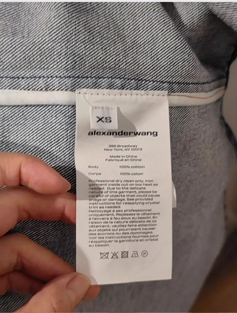 Alexander Wang Alexander Wang Denim Shirt Jacket XS Size XS / US 0-2 / IT 36-38 - 4 Thumbnail