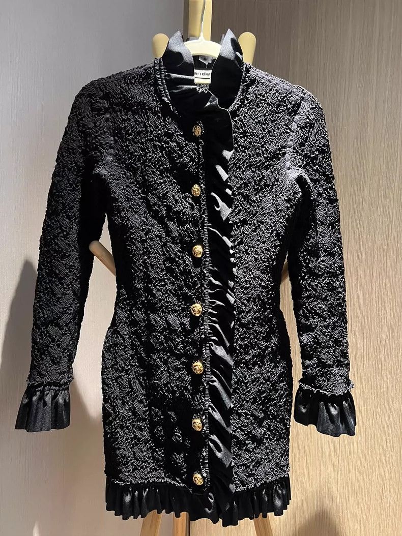 Alexander Wang Alexander Wang Ruffled Elastic Mini Dress Size XS / US 0-2 / IT 36-38 - 2 Thumbnail