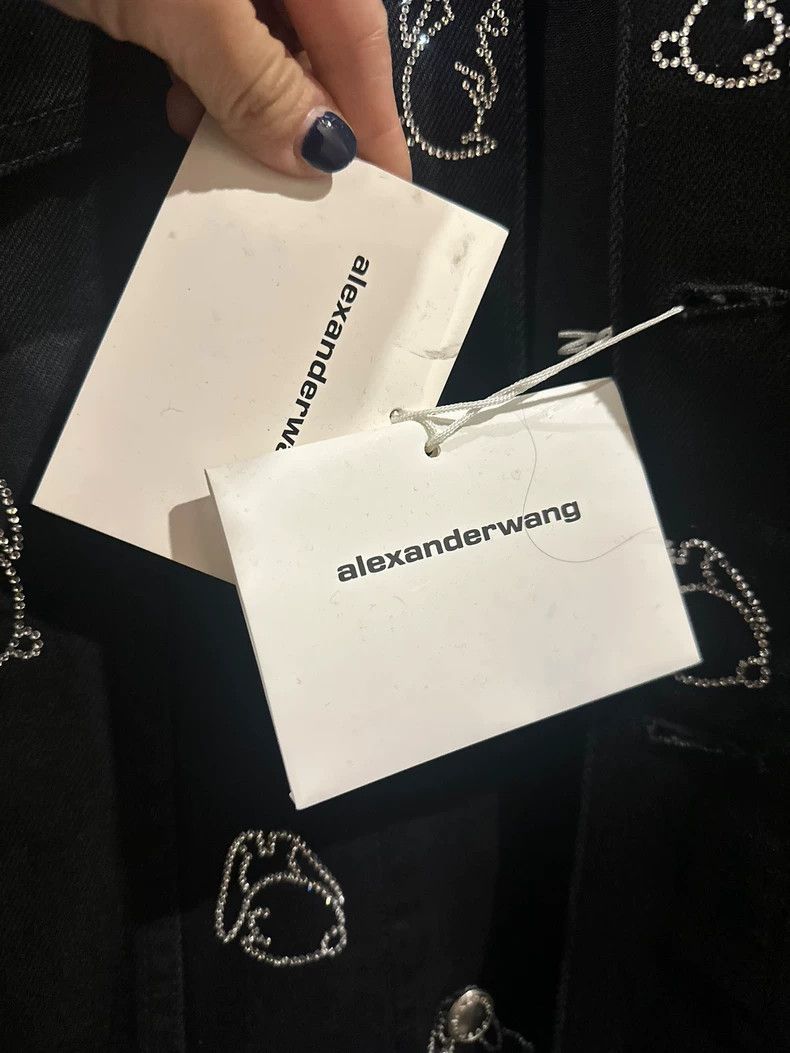 Alexander Wang Alexander Wang Rabbit Denim Jacket Size S / US 4 / IT 40 - 3 Thumbnail