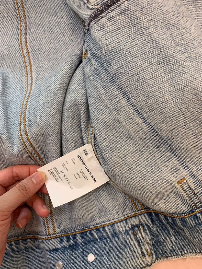 Alexander Wang Alexander Wang Denim Jacket Loose Fit Size XS / US 0-2 / IT 36-38 - 6 Thumbnail