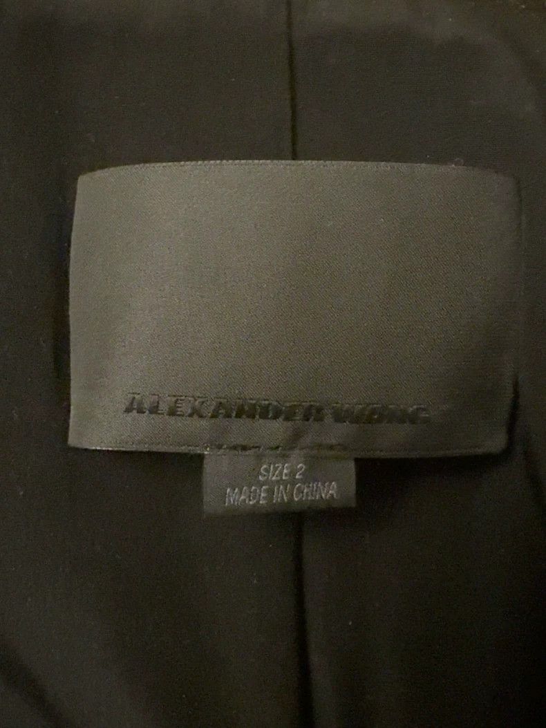 Alexander Wang Alexander Wang Women's Leather Jacket Size M / US 6-8 / IT 42-44 - 3 Thumbnail