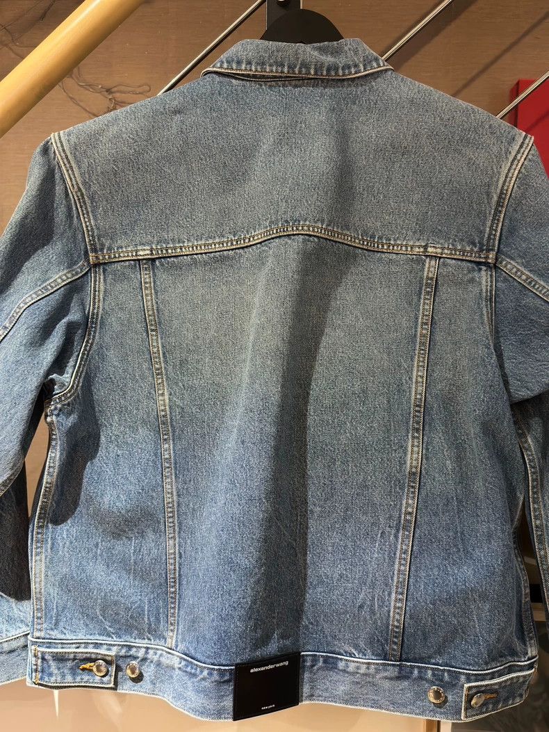 Alexander Wang Alexander Wang Oversized Denim Jacket Size L / US 10 / IT 46 - 2 Thumbnail